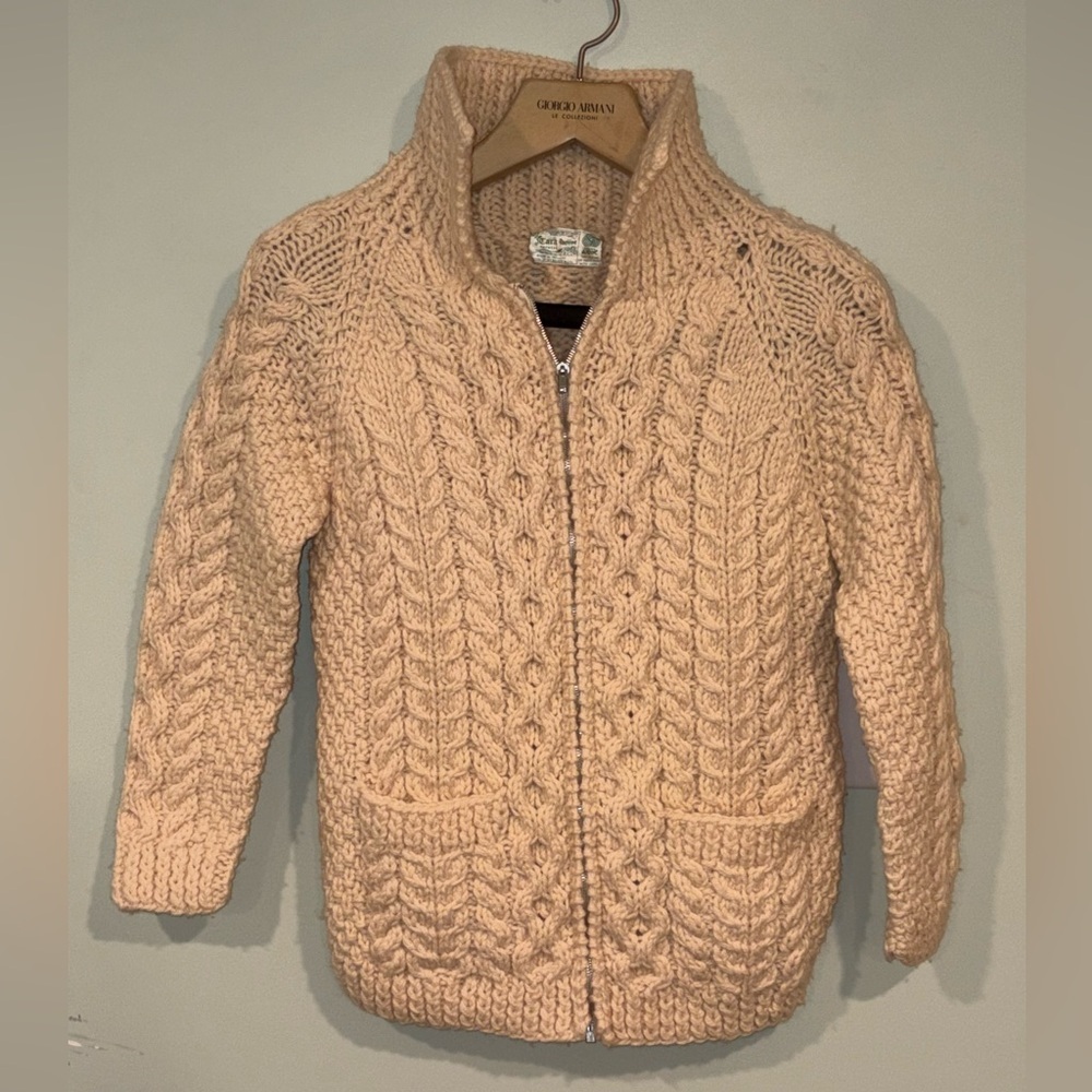 Tara Fashions Fisherman Cable Knit Sweater